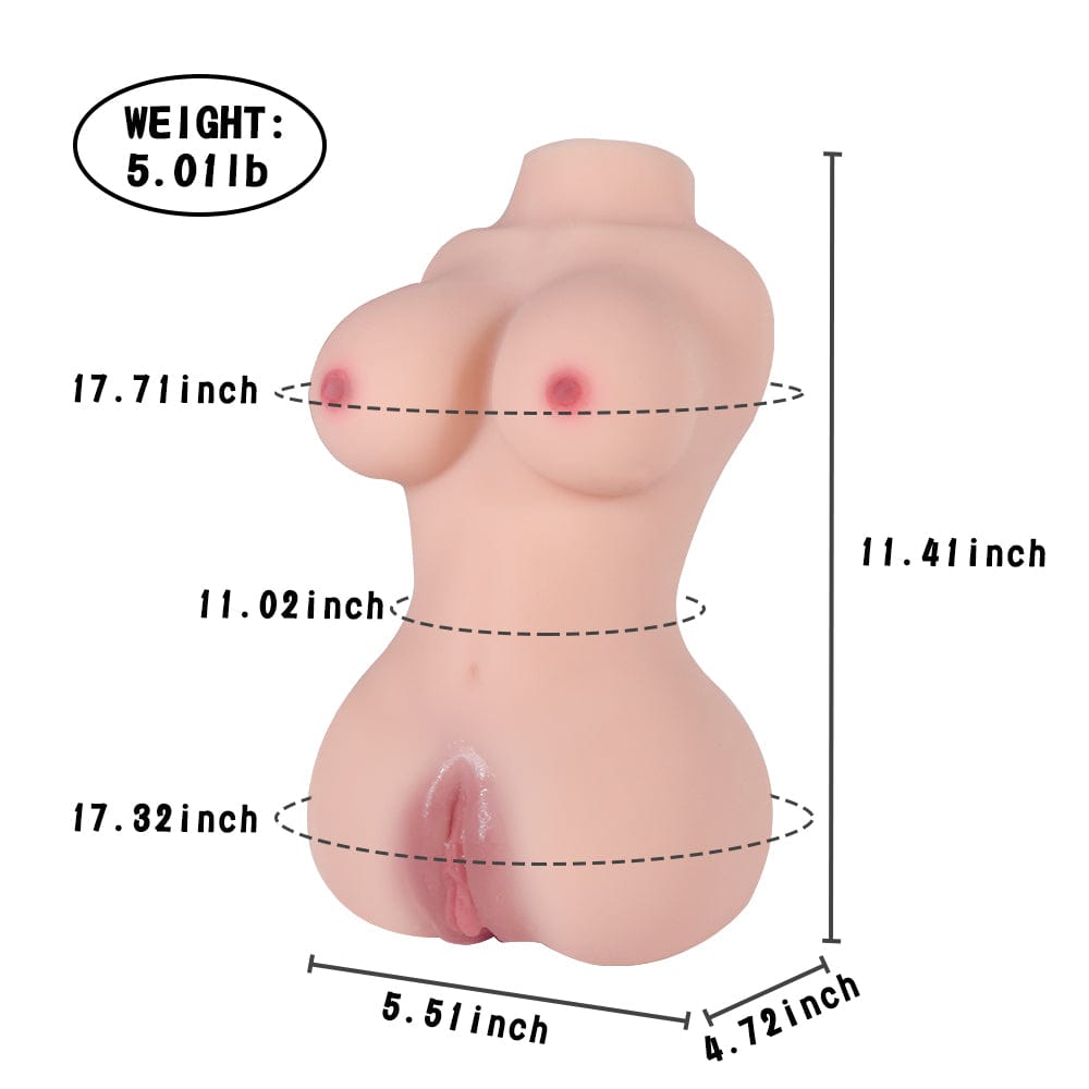 Liz：5lb Mini Torso Male Sex Toys